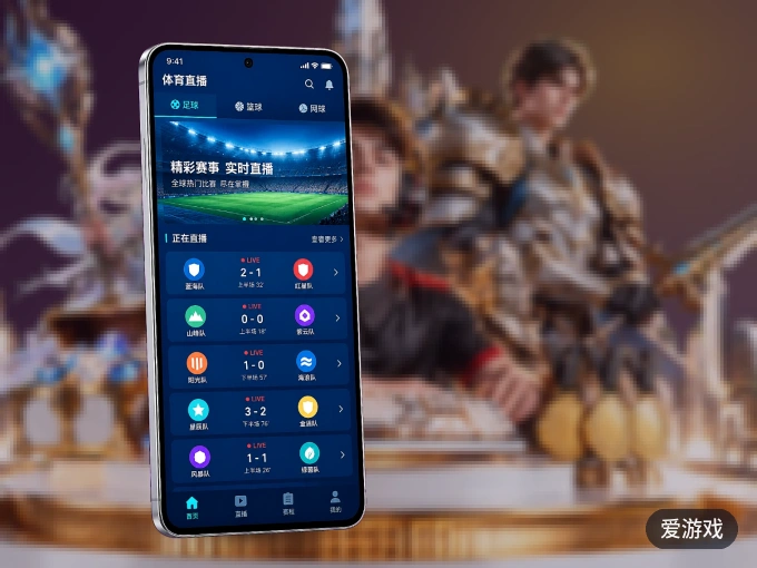 装好爱游戏 APP，看球体验更流畅